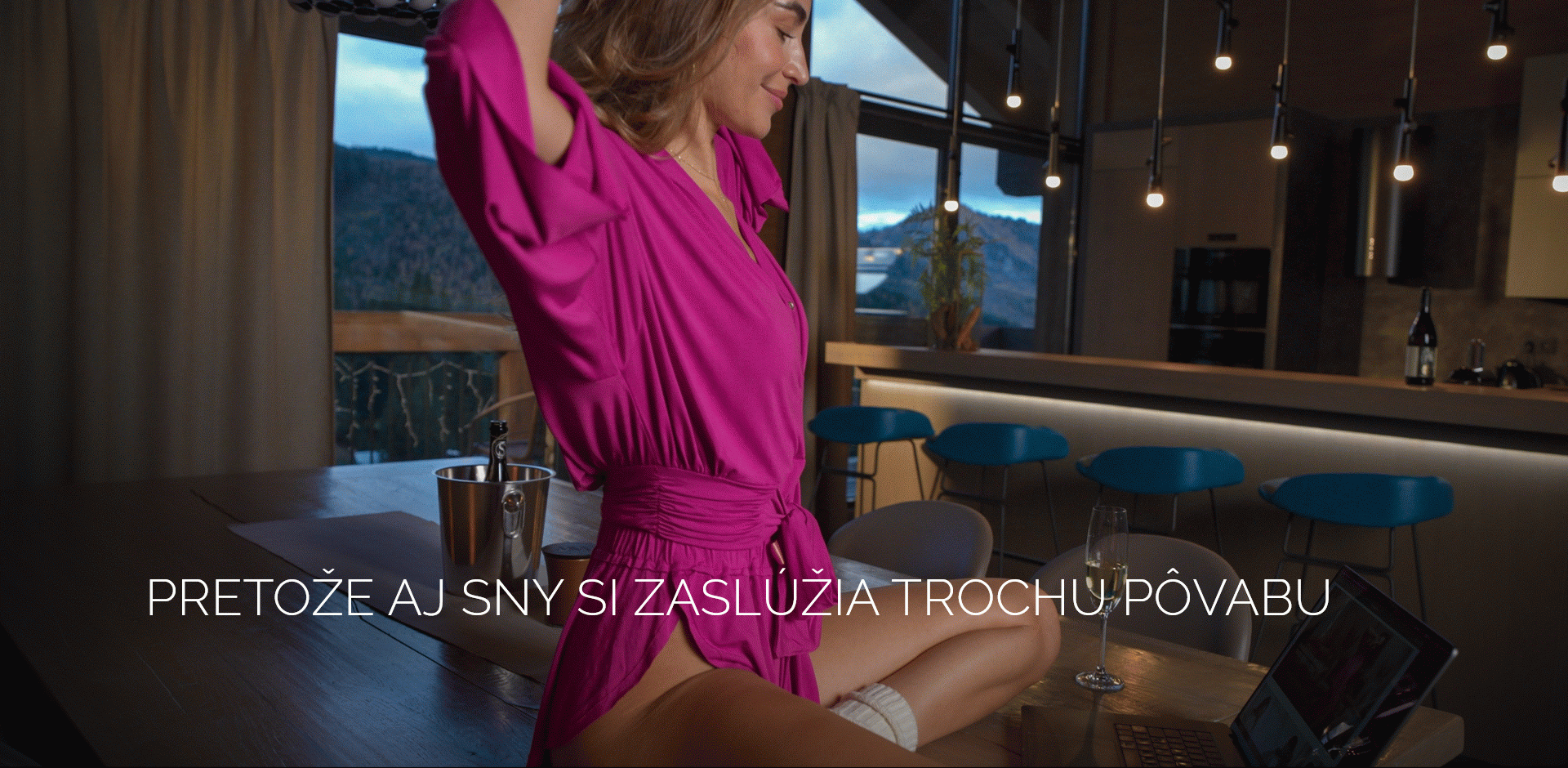 PRETOŽE AJ SNY SI ZASLÚŽIA TROCHU PÔVABU