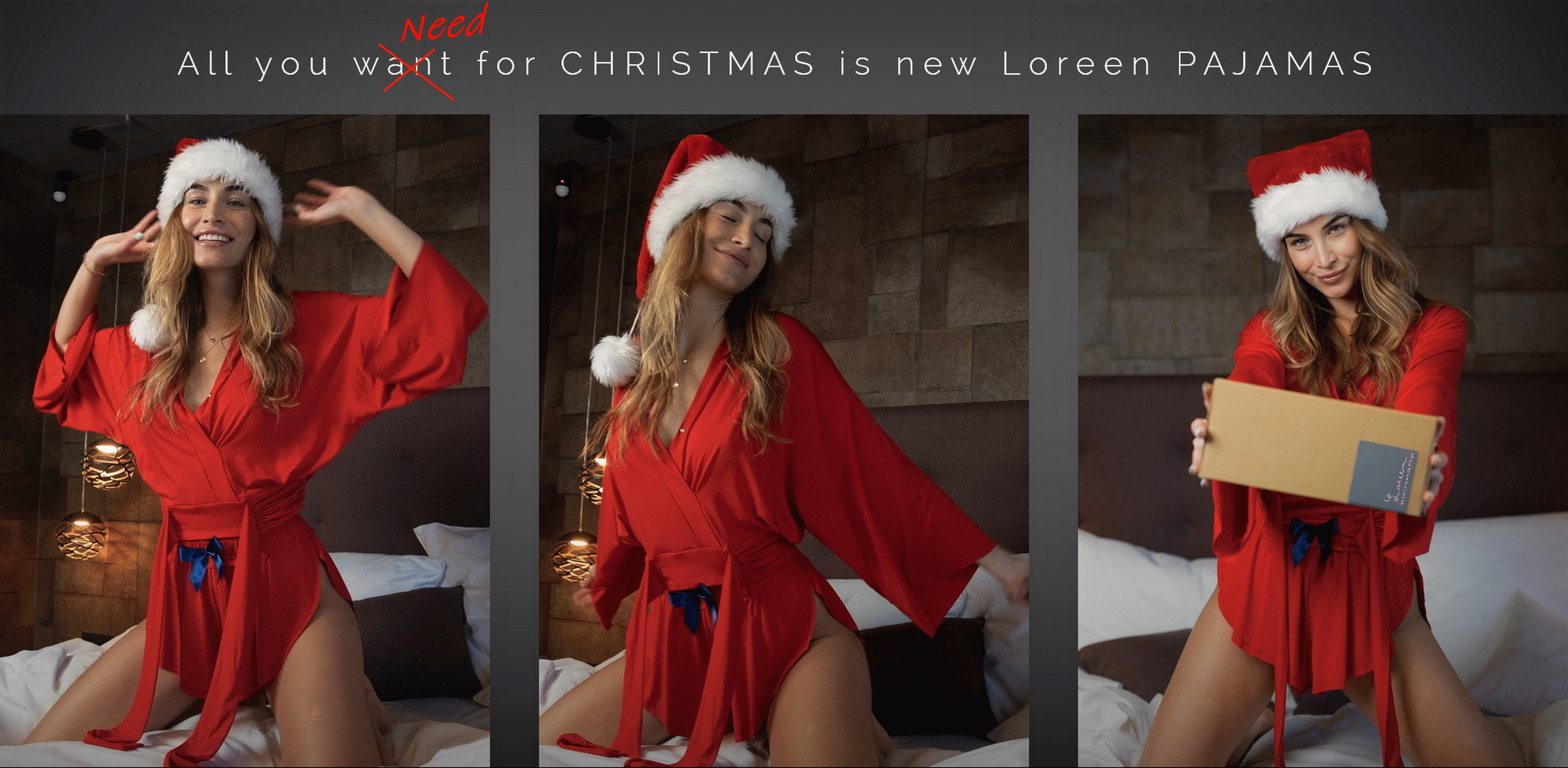 All you want for Christmas is new Loreen pajamas