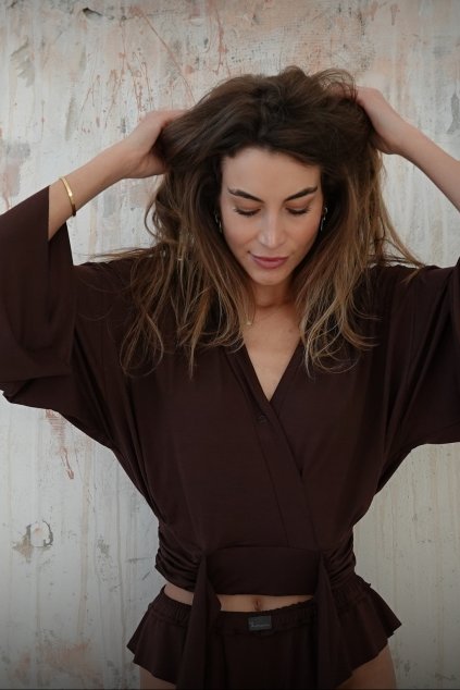 Bamboo Wrap Top | Loreen Label