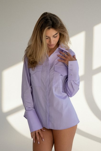 LORY Shirt | Mauve Mist