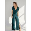 Loose T-shirt & Long Pants | Emerald Green