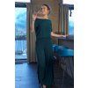 Loose T-shirt & Long Pants | Emerald Green