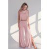 Bamboo Side Slit Long Pants | Loreen Label