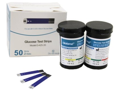 Bioland testovacie prúžky