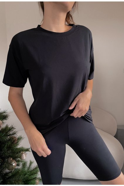 Krátký komplet Comfy Lorii Black