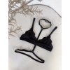 Bralette choker CHARM black