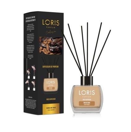 Loris vonné tyčinky Oud Wood 120 ml