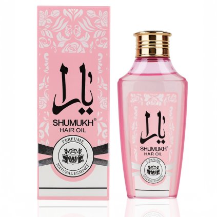 Shumukh vlasový olej růžový 180 ml 01