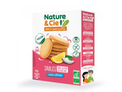 Sušenky s kokosem a citrónem 135g (81722)