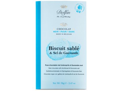 Čokoláda mléčná se sušenkami a solí 70g (81991)