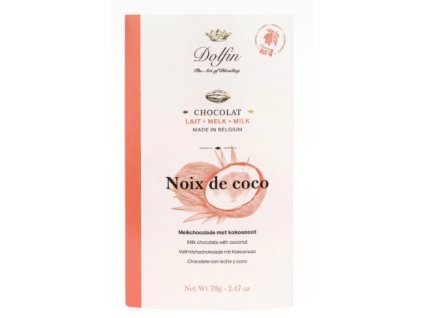 Čokoláda mléčná s kokosem 70g (81986)