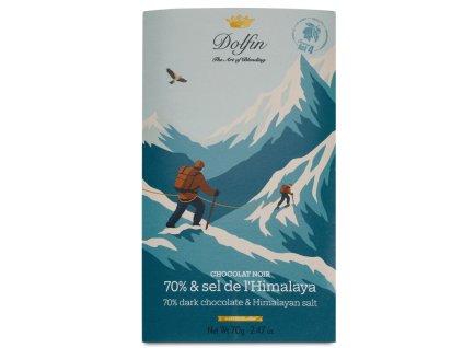 Čokoláda hořká s himalájskou solí 70g (82004)