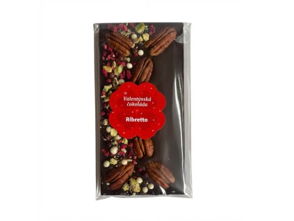 Čokoláda hořká VALENTÝN 100g