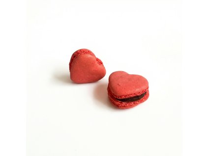 Makronka SRDCE s griotkou