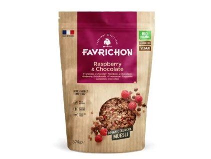 Granola maliny čokoláda BIO 375g (81625)