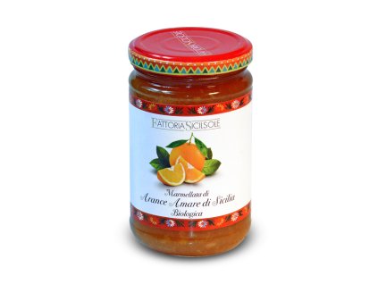 Marmeláda pomerančová BIO 370g FATTERIA SICILSOLE S