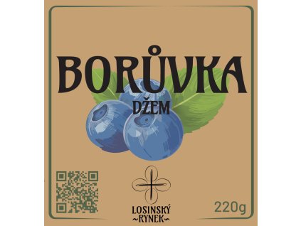 Borůvka džem 220 g