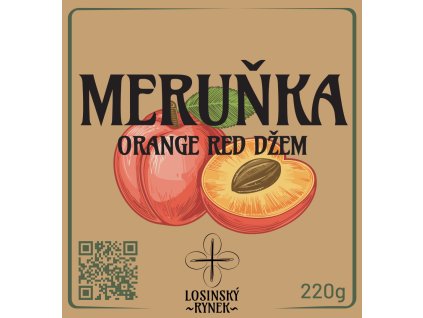 Meruňka Orange Red