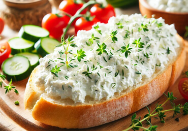 Krémová tvarohová pomazánka
