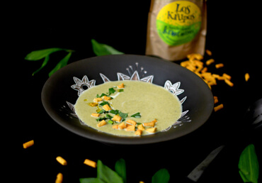 Lahodný brokolicový krém s medvědím česnekem