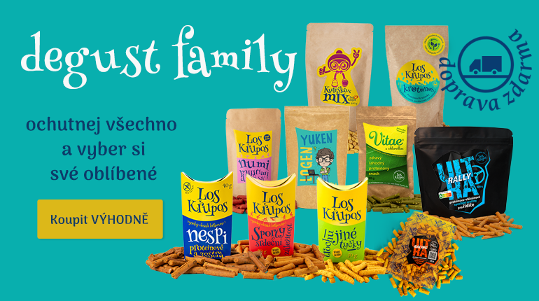 Ochutnej všechno! Degustační balíček DEGUST FAMILY