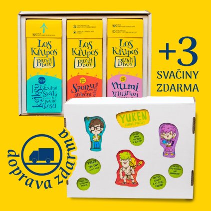 los krupos yuken plus 3 svaciny zdarma
