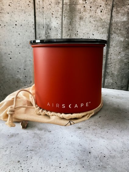 Airscape dóza na kávu Red Rock Matte 300g