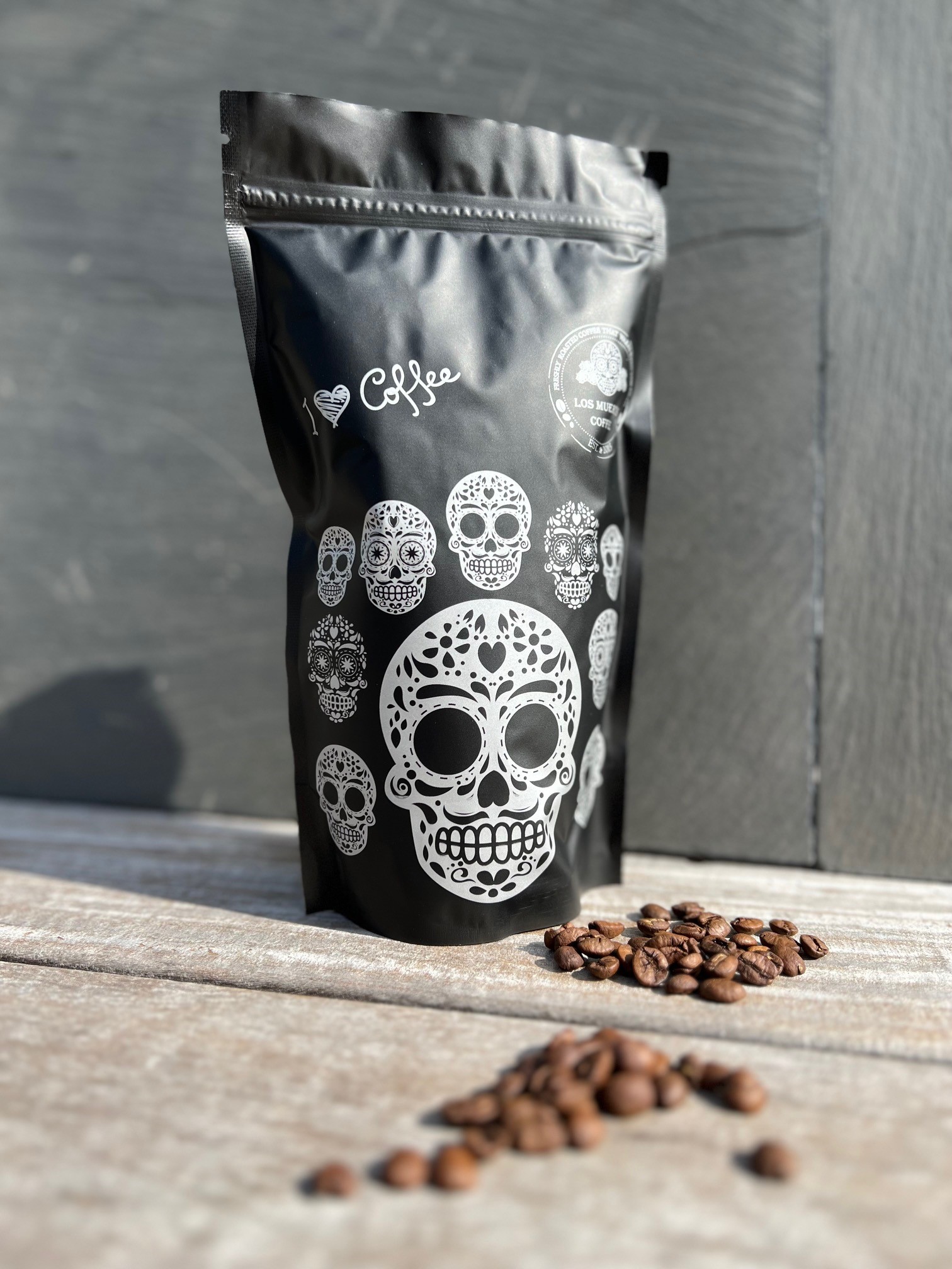 Výběrová káva Los Muertos Brasilia 250g Hrubost mletí: zrnková