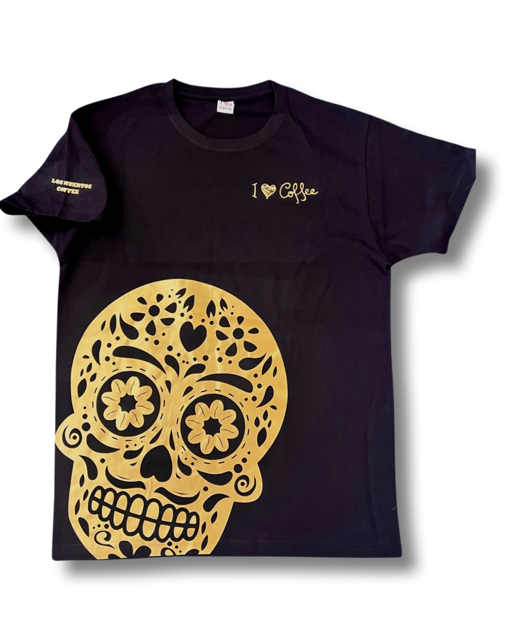 Tričko Los Muertos Coffee black Velikost: XL, Střih: Pánské