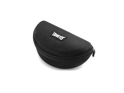 losreyes sunglasses storage case hard shell black protective travel zip box
