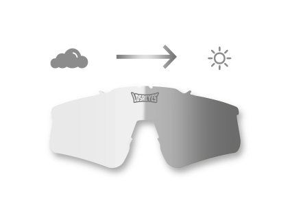 losreyes photochromic black lens