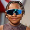 candy collection cream blue kids sport sunglasses