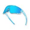 losreyes elevate blue raz iridium shield sports sunglasses hero view