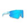 losreyes elevate blue raz performance sports sunglasses blue mirrored lens athletic wraparound