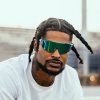 ross500 losreyes track sunglasses blue uv400