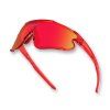 losreyes elevate cherry red performance sunglasses hero angle