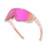 LosReyes Elevate Bubble Gum performance pink wraparound sunglasses hero
