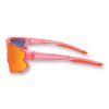 losreyes elevate peach wraparound sports sunglasses side view