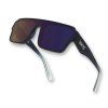 LosReyes Omega Poseidon dark blue performance sunglasses gradient temple hero angle