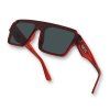 LosReyes Omega Ares red athletic performance sunglasses dark lens hero angle