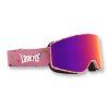 losreyes everest youth cream snow goggles angle