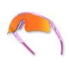 losreyes prime galaxy mercury hero angle orange gradient lens wraparound shield sunglasses
