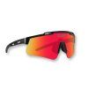 losreyes prime polarized red sports sunglasses black frame fire mirrored shield wraparound uv400 performance eyewear