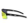 LosReyes Prime Polarized Yellow high performance athletic sunglasses side
