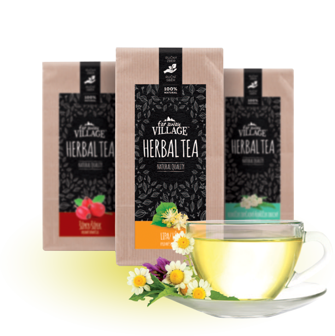 Village bylinné sypané čaje