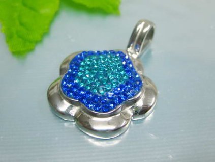 PV3155 privesok z chirurgickej ocele modro zeleny