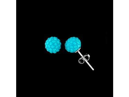 NA9009SWSS strieborne nausnice swarovski