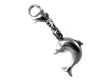PV0161SS delfin strieborny privesok