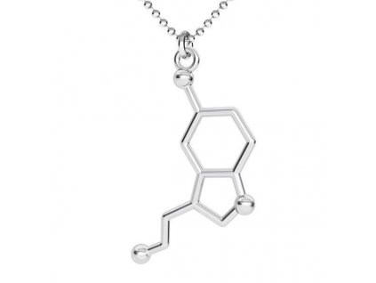 NH8193SS serotonin strieborny nahrdelnik