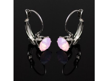 NA3923SWOC swarovski nausnice rose water opal